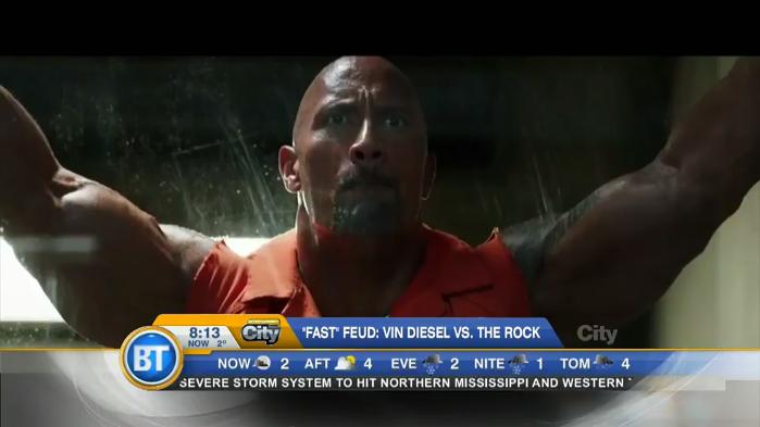 Vin Diesel and The Rock continue to fued!