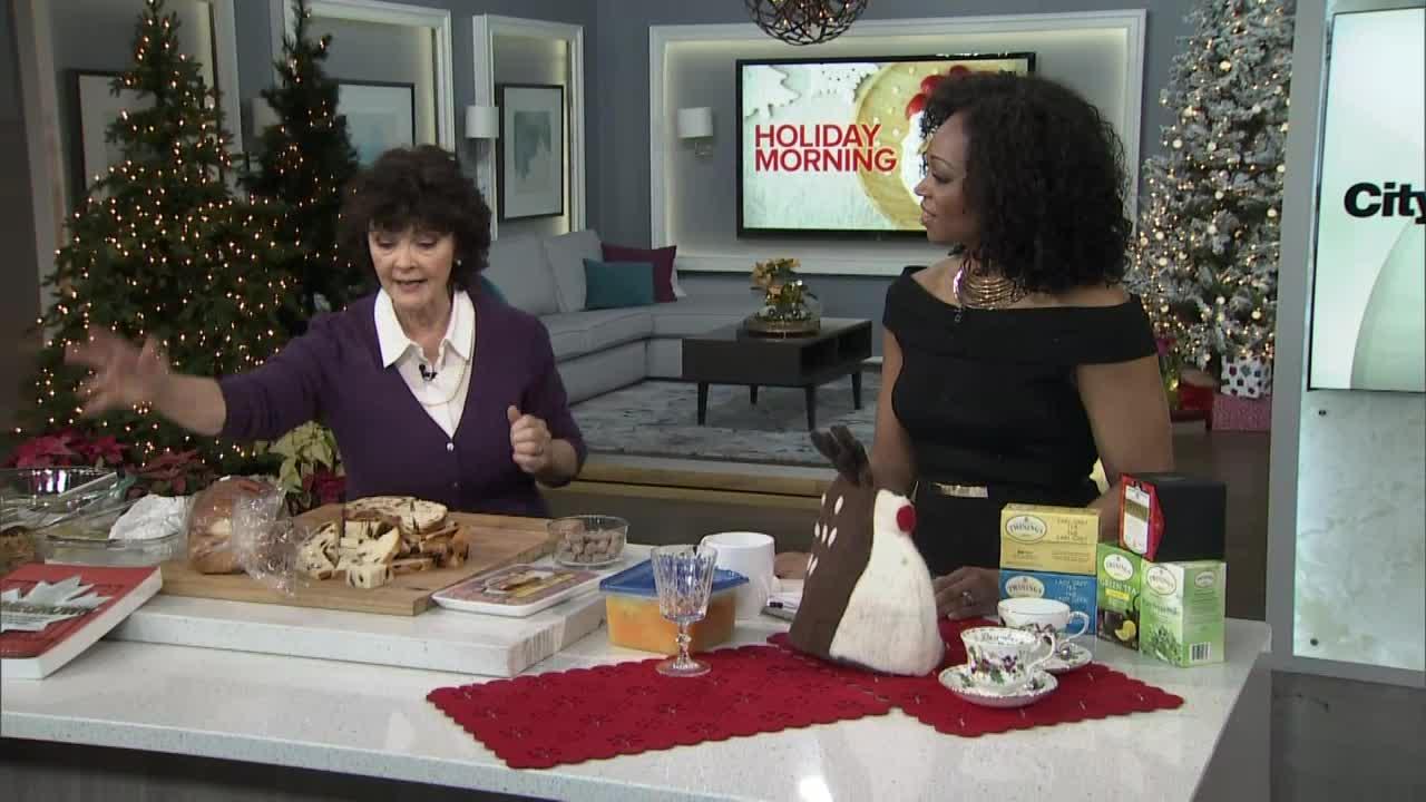 A makeahead holiday raisin bread and sausage strata Video Cityline