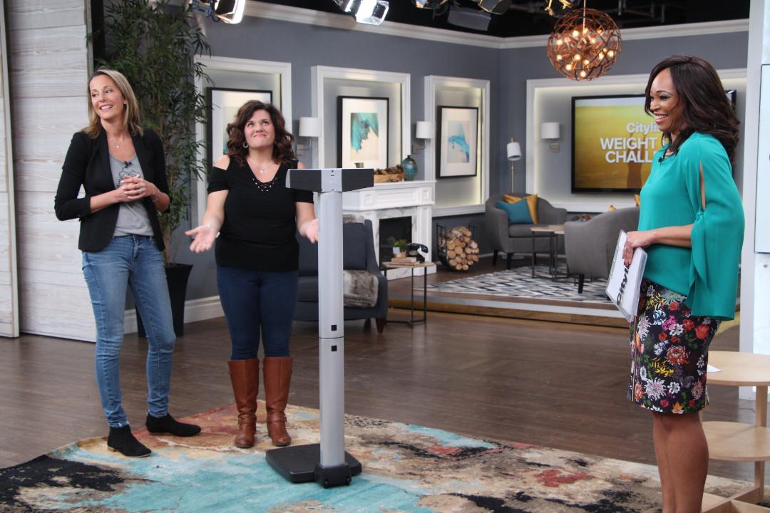 The first weigh-in for the 2018 Cityline Weight Loss Challenge
