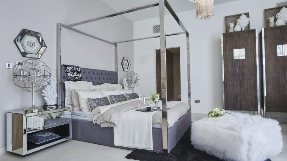 An opulent Abu Dhabi inspired bedroom (without the 40,000 price tag