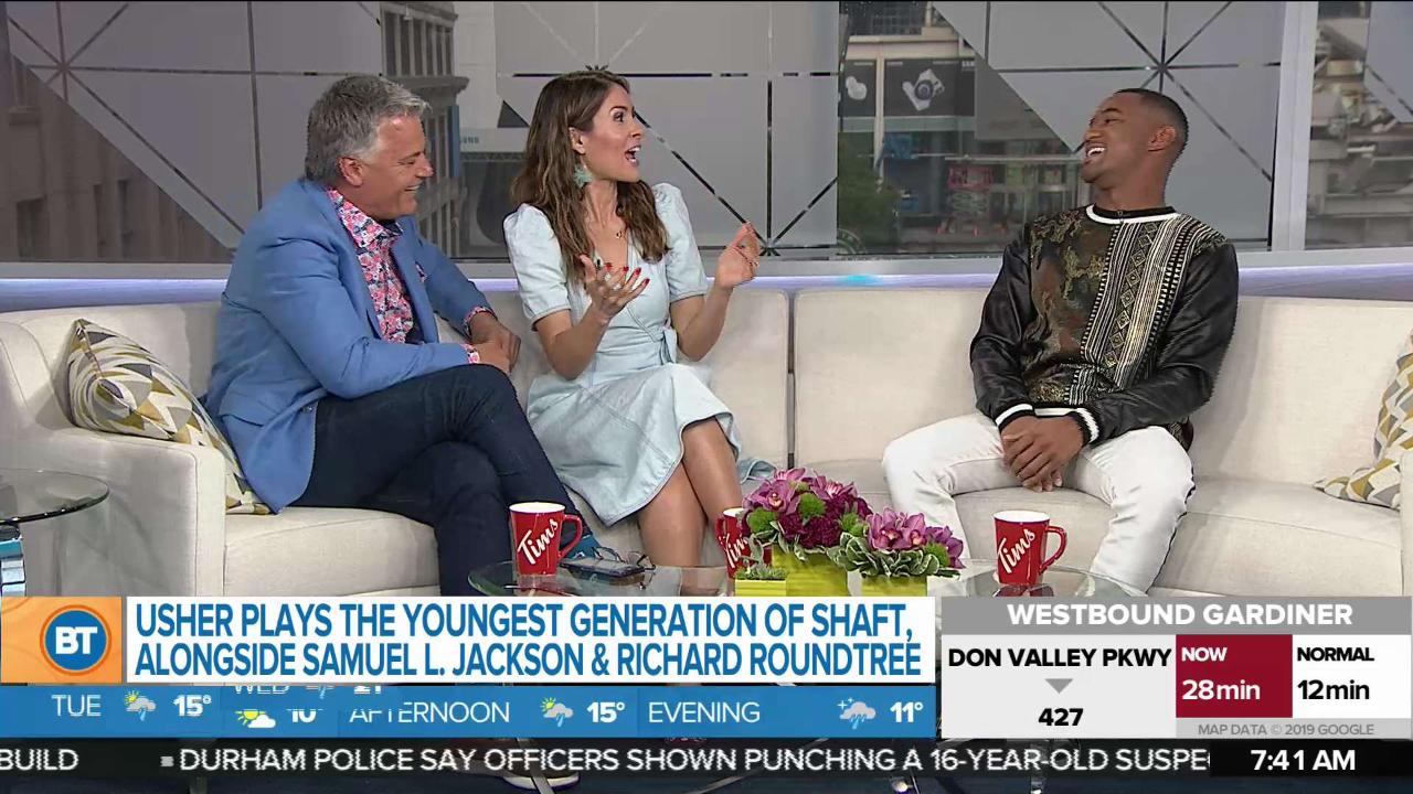 Jessie T Usher Discusses The Three Generations Of Shaft