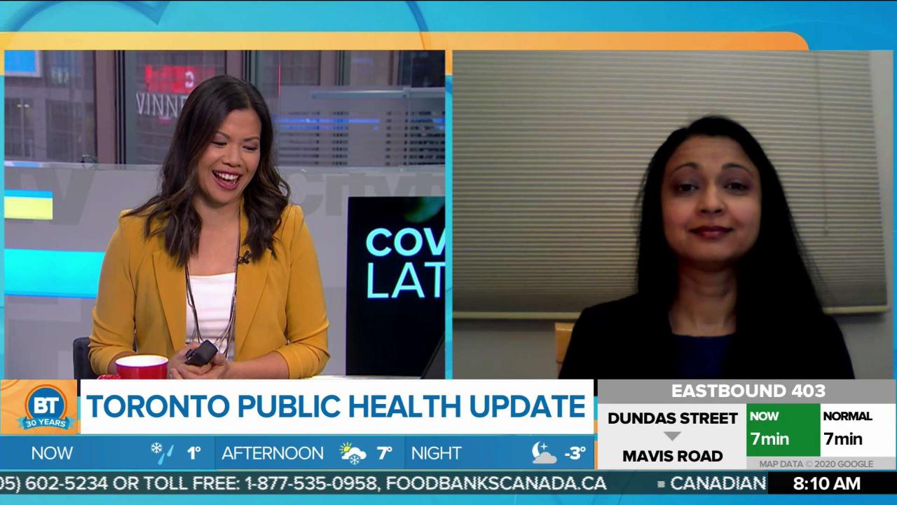 Toronto Public Health update - Video - Citytv | Watch Full TV Episodes Online & See TV Schedule