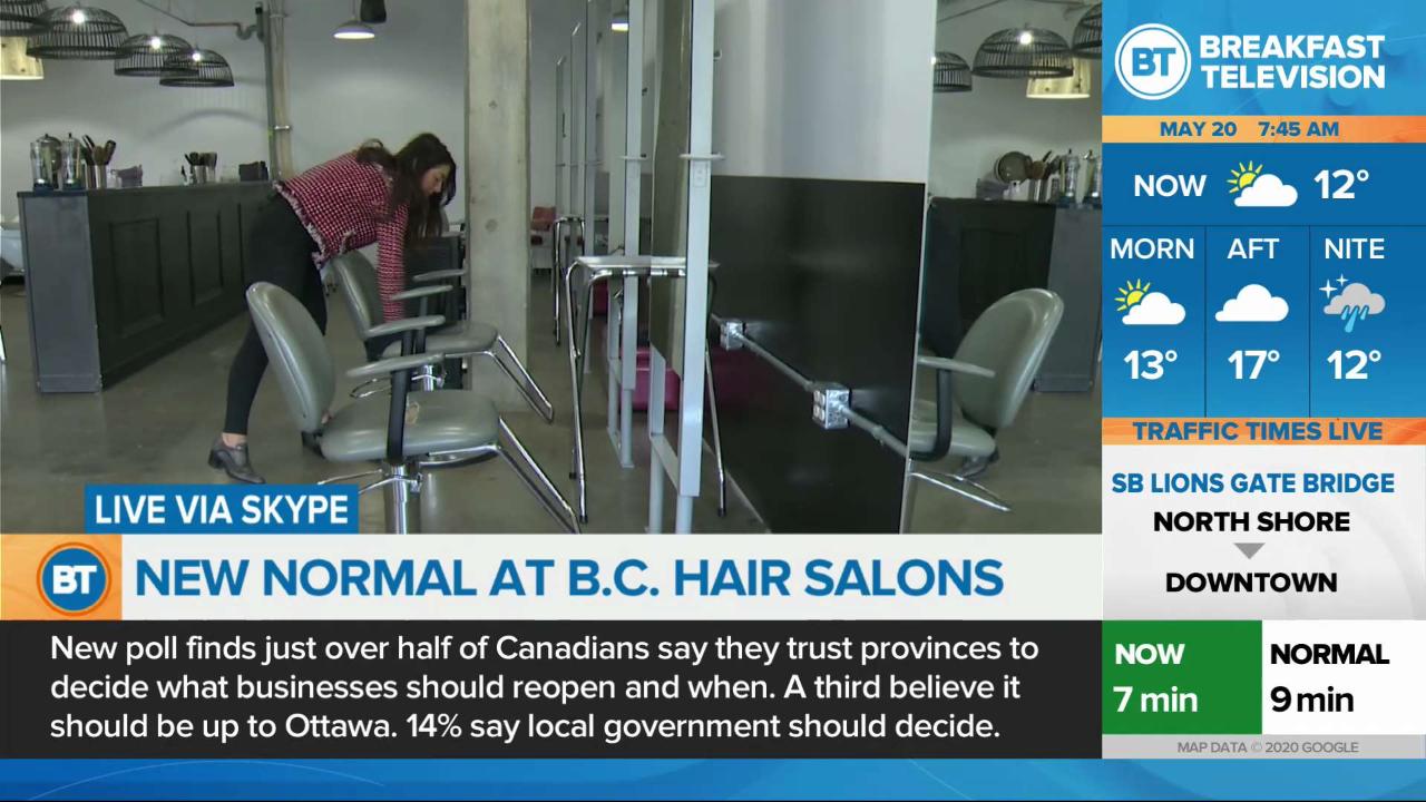 New Normal At B C Hair Salons